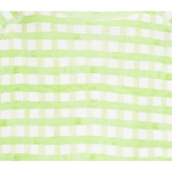 Jacquemus Tuba cropped gingham jersey turtleneck top - Picture 2 of 9